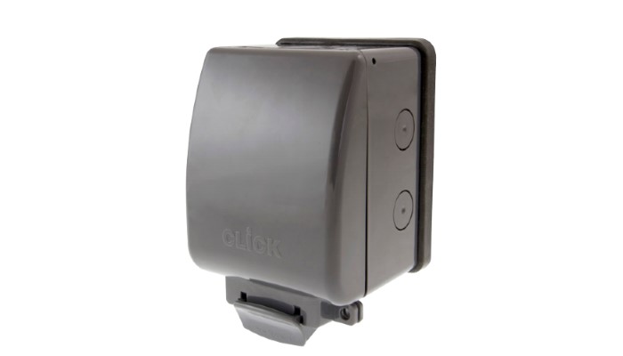 1 Gang 13A DP IP66 Weatherproof Switched