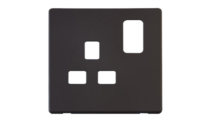1G 13A SW SOCKET PLA