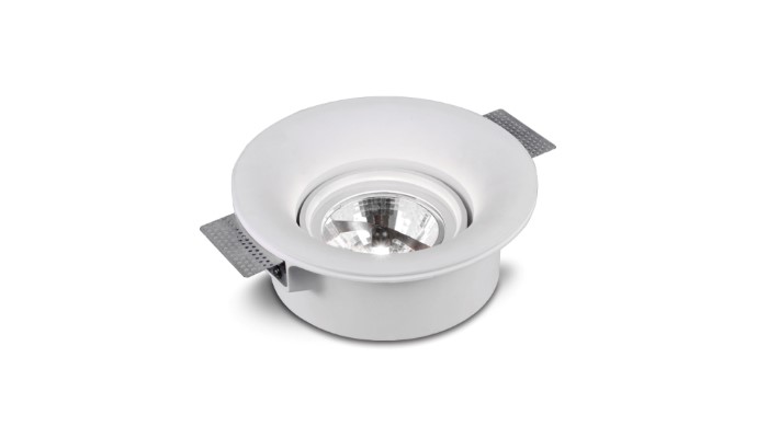 REC PLASTER D/L RND 220DIAM X 75 AR111