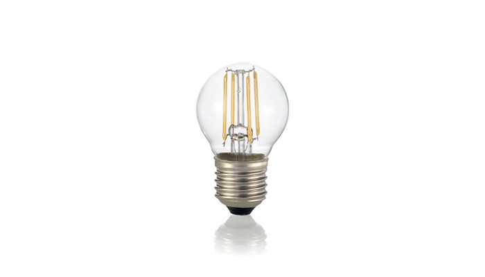 E27 SFERA 4W 3000K CRI80 TRASP
