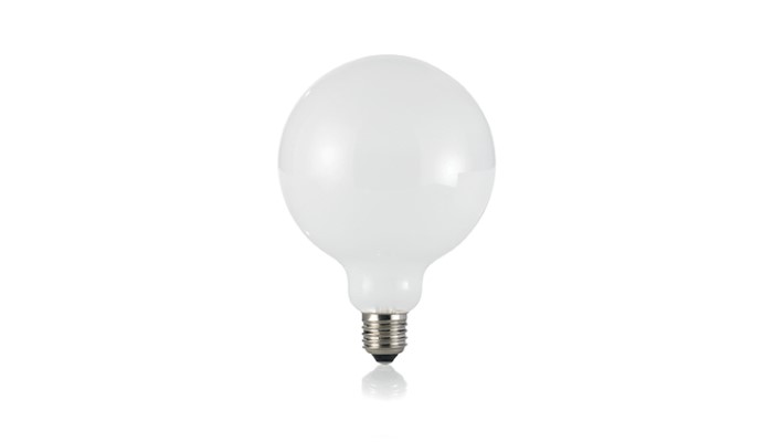 E27 GLOBO D125 08W 3000K CRI80 BIANCO