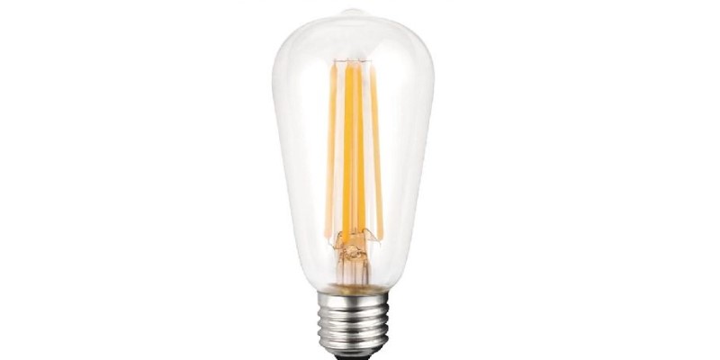 LED FILAMENT ST64 4W E27  400LM  27K CLE