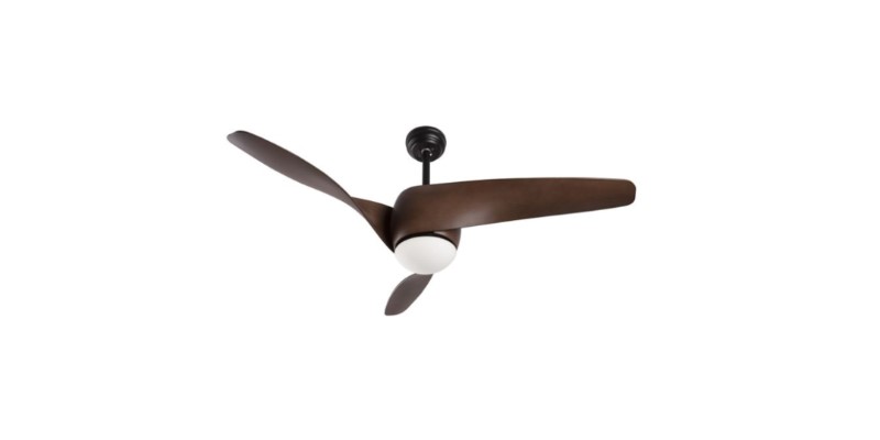 BREEZEMatt Black Steel & Glass ABS Wood