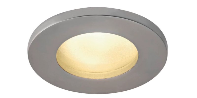 DOLIX OUT EL QPAR51 round matt chrome