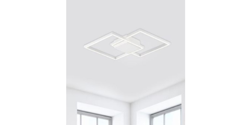 BILBAOWhite Aluminium & Acrylic LED 25 W