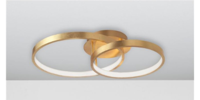 LEONGold Leaf Aluminium & Acrylic LED 44