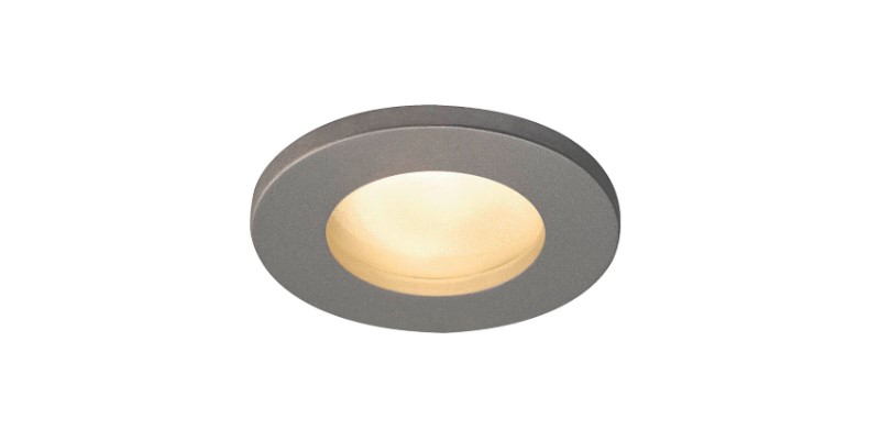 DOLIX OUT EL QPAR51 IP65 round grey