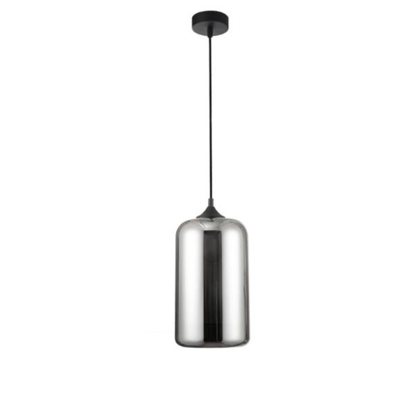 SAVAZChrome Glass Black Metal  Black Fab
