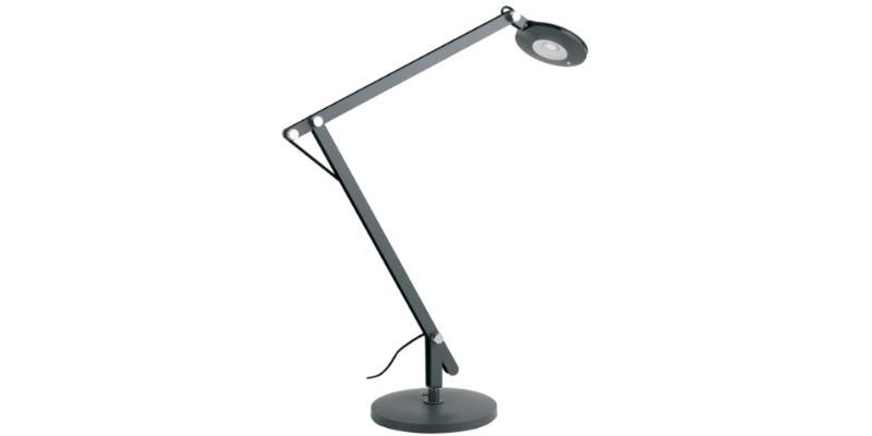 LAMPADA DA LETTURA LED LOCKE GRIGIO IN M