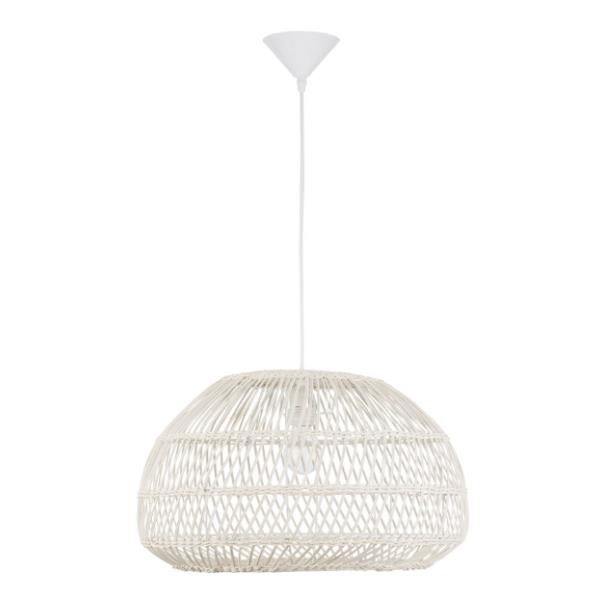 MELODYIvory Rattan White Steel  Base & F