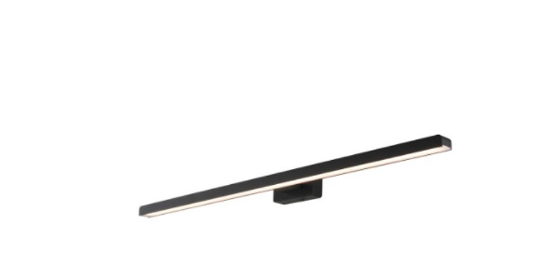 APPLIQUE LED LANCER NERO FISSAGGIO PARET