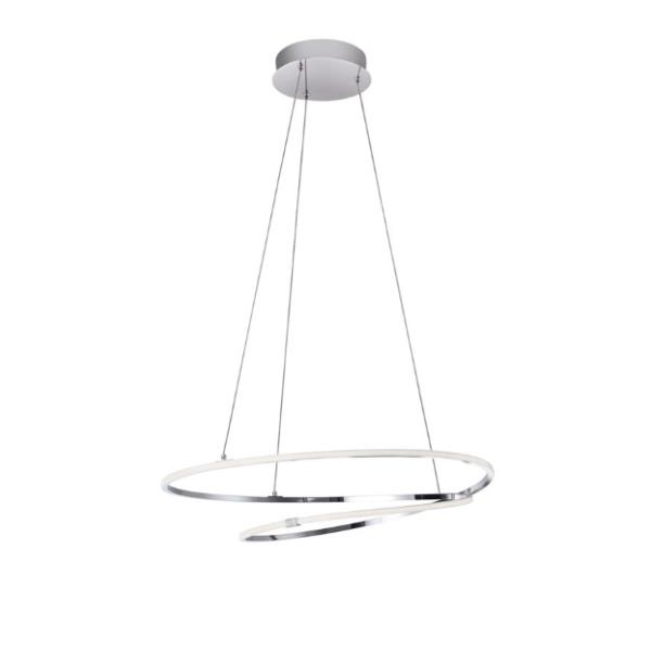 VIAREGGIOChrome Aluminium & Acrylic LED