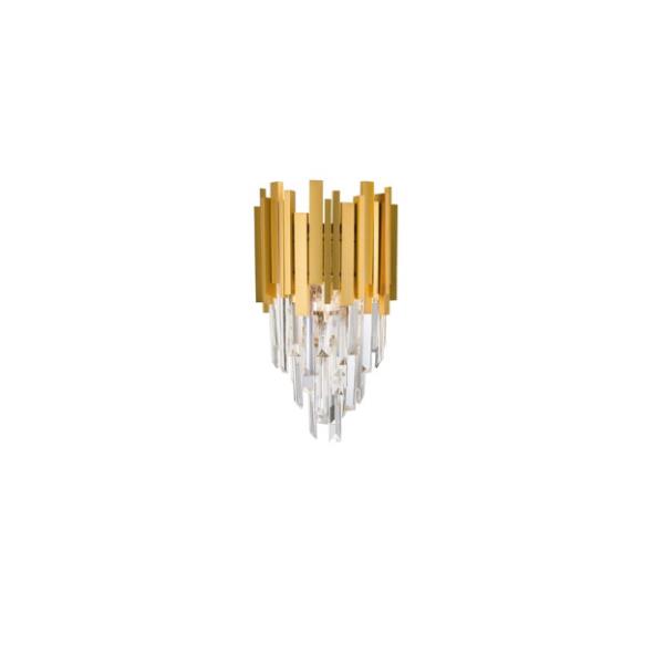 GRANEGold Metal & Crystal  LED E14 2x5 W