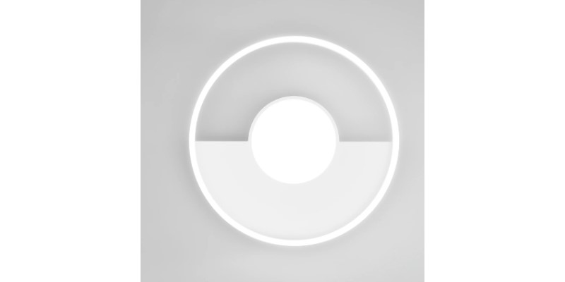 PLAFONIERA LED KANDINSKY IN METALLO BIAN