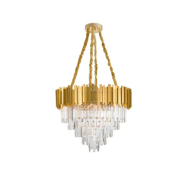 GRANEGold Metal & Crystal  LED E14 12x5