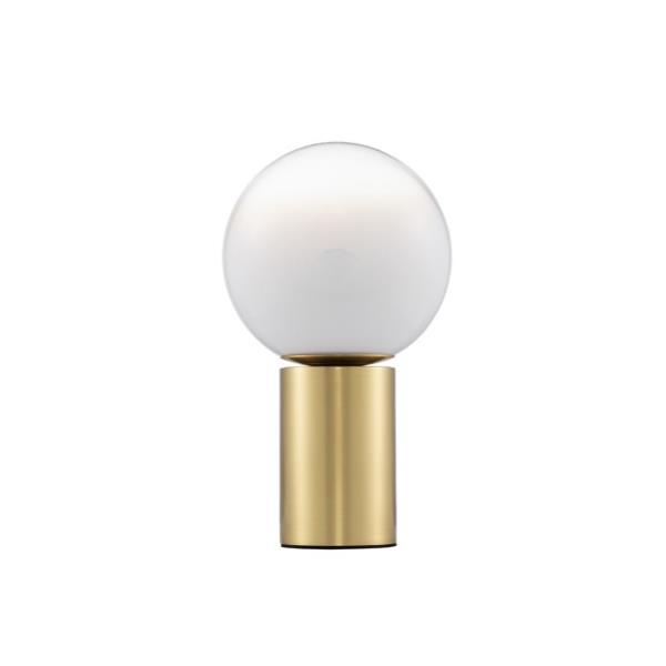 VITAGradient White Glass  Brass Gold Met