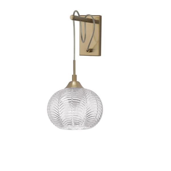 VARIOClear Glass  Satin Gold Metal LED E