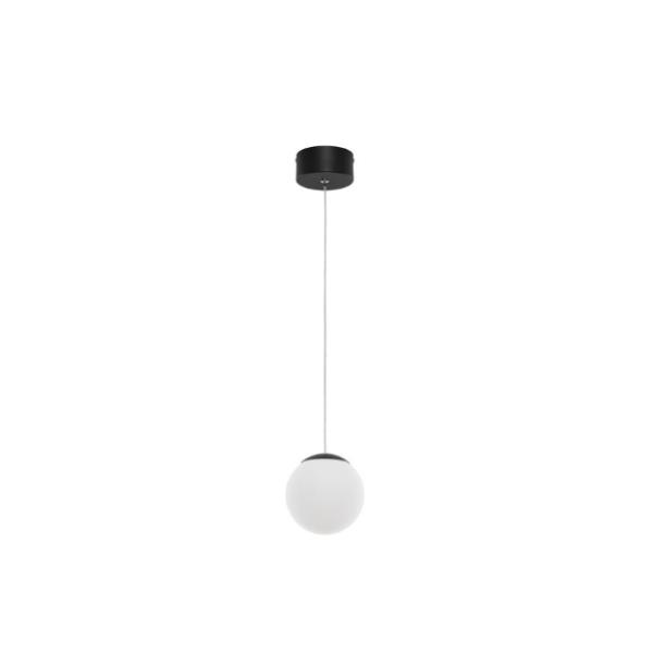NUVOLEOpal Glass Sandy Black Aluminium L
