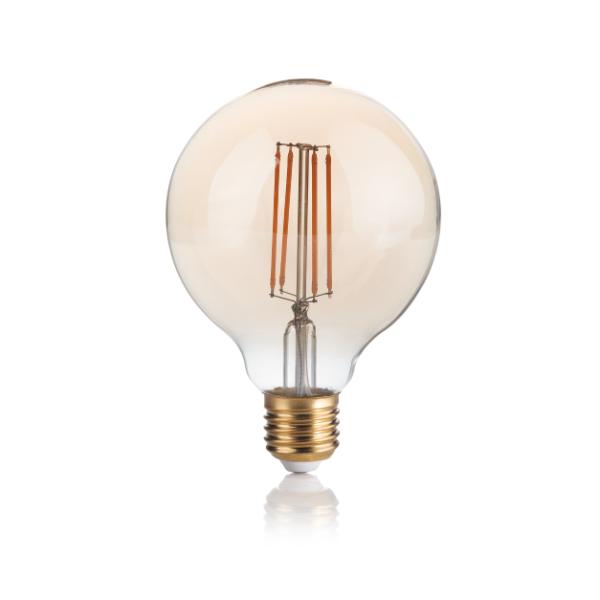 E27 GLOBO D095 04W 2200K CRI80 AMBRA DIM