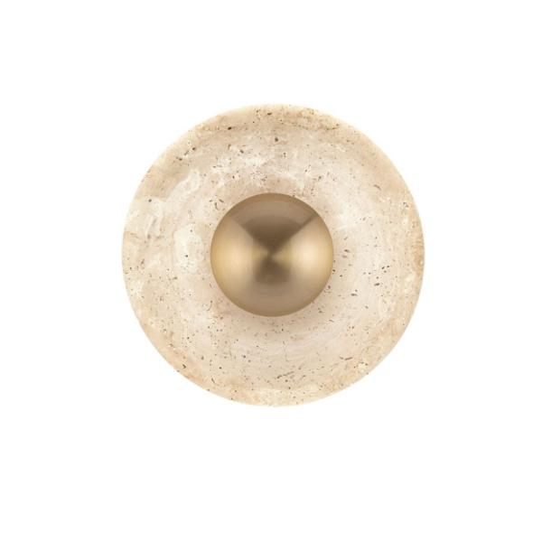 CERIONatural Travertine  Brass Gold Meta