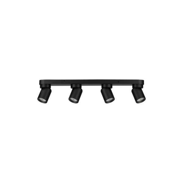 AMECYSandy Black Aluminium  LED GU10 4x1
