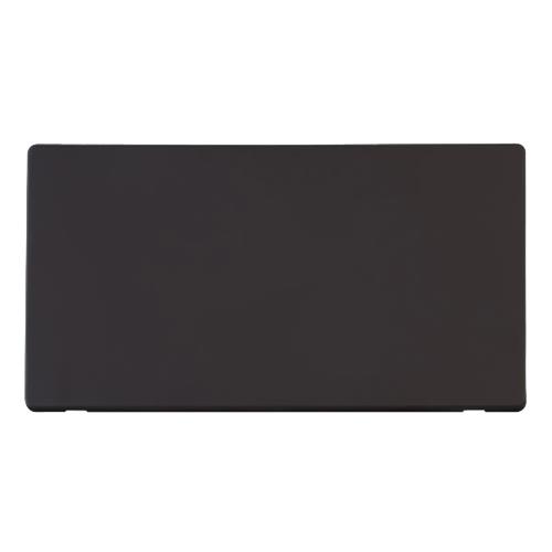 2 GANG BLANK PLATE