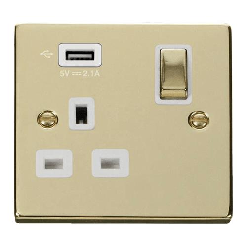 1G 13A SW SKT 2.1A U