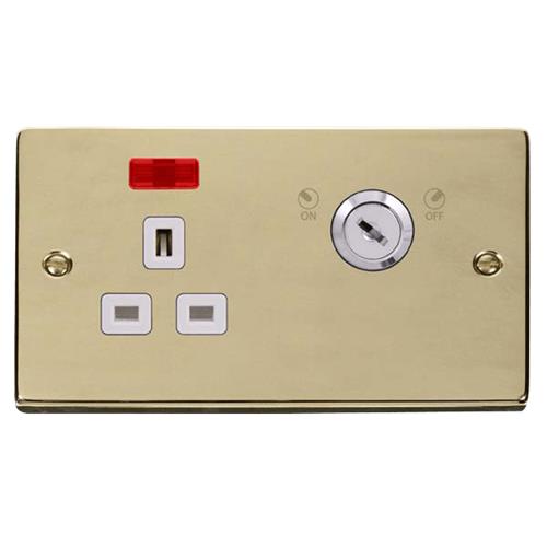 13A 1G DP LOCKABLE S