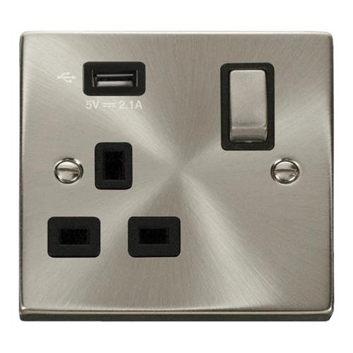 1G 13A SW SKT 2.1A U