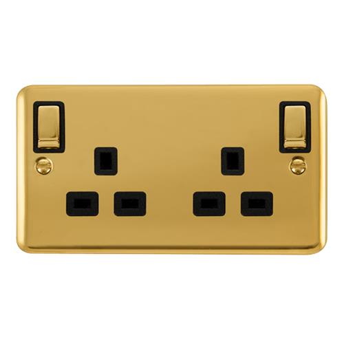 DECO+ 13A 2GANG OUTB