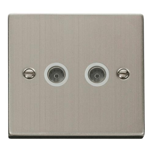 1 GANG TWIN CO- AXIA