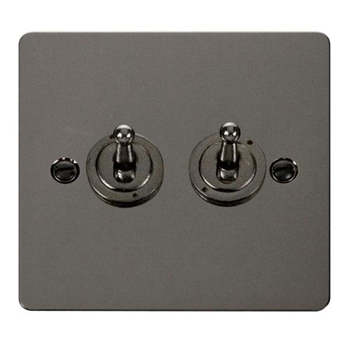 FLAT PLATE 10A 2GANG