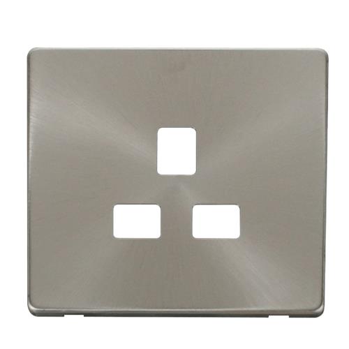 1G 13A SOCKET  PLATE