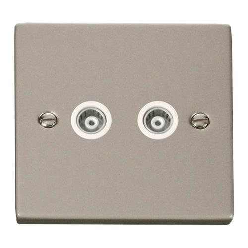 2-GANG ISOLATED COAX