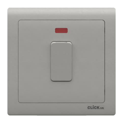 32A DP 1 GANG SWITCH WITH NEON SV