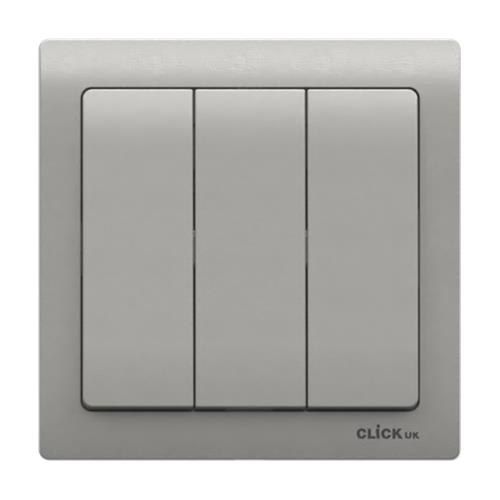 10AX SP 3 GANG 1 WAY SWITCH SV