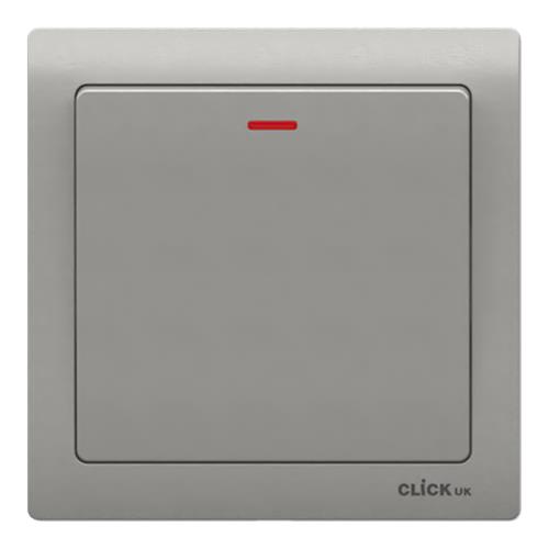 20A DP 1 GANG SWITCH WITH NEON SV