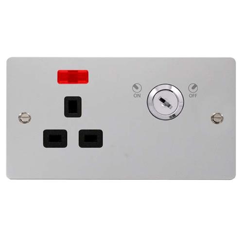 13A 1G DP LOCKABLE S