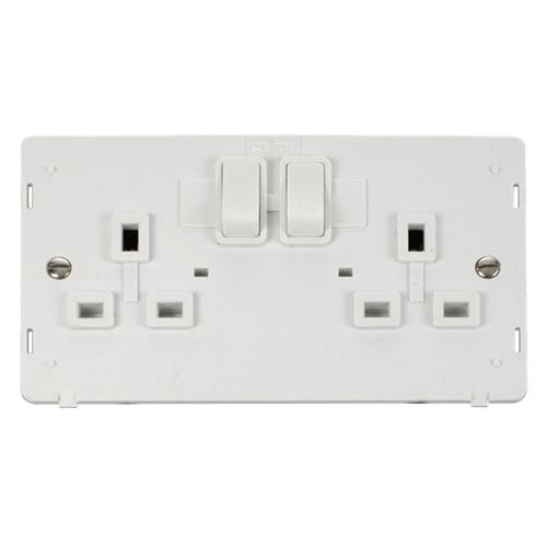 2G 13A DP SW SOCKET