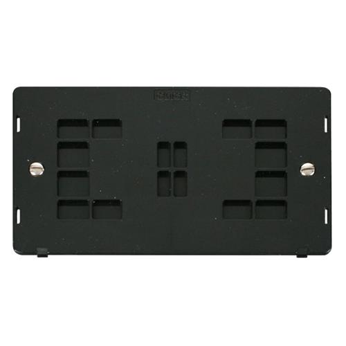 2 GANG BLANK PLATE I