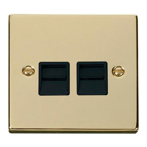 VPBRASS TWIN TELEPHO