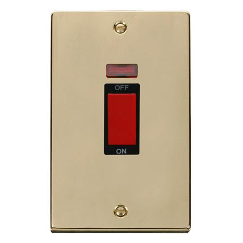 VPBRASS 2-GANG 45A D