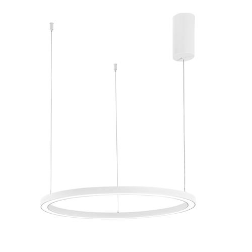 SOSPENSIONE LED HOOP IN ALLUMINIO BIANCO