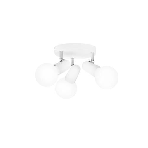 SPOT PUNTO ORIENTABILE BIANCO 3XE27 26X1