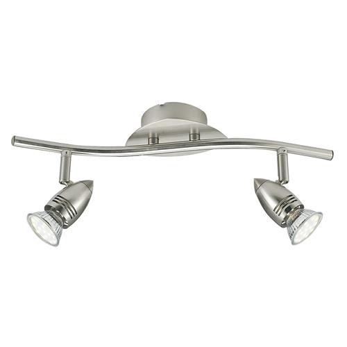 SPOT LED SUNNY NICKEL 2XGU10 LED 5W 400L