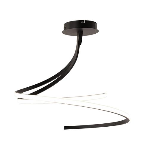 PLAFONIERA LED KINETIC NERA 40W 5440LM C