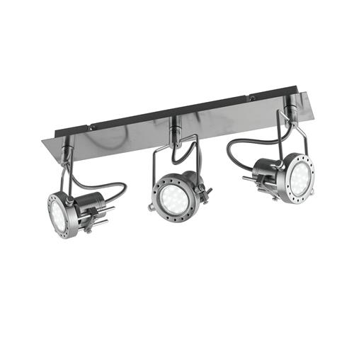 SPOT LED TECHNO NICKEL 4XGU10 LED 5W 400