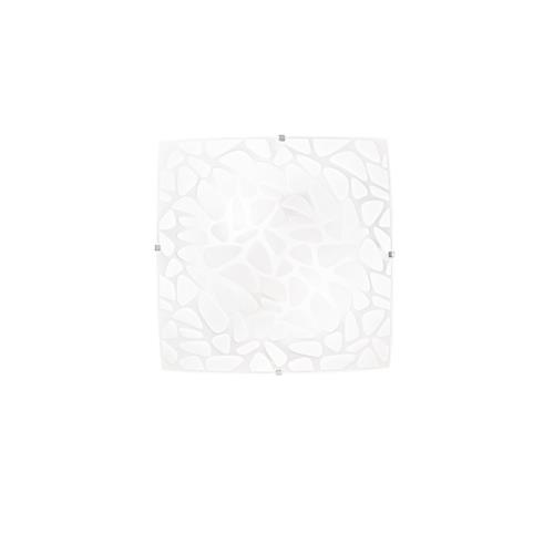 PLAFONIERA ISLAND BIANCA 2XE27 30X30X9CM