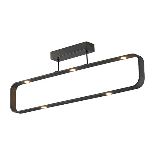 PLAFONIERA LED MOKA MARRONE 35W 2940LM 3