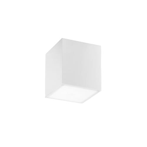 PLAFONIERA LIVING BIANCA 1XE27 14X14X16C